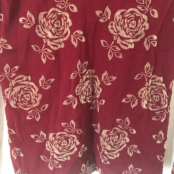 Sparkly Long-sleeve Mesh Rose top - Picture 6 of 12